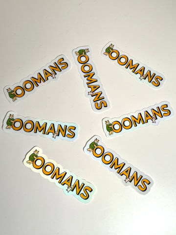 Oomans Sticker Decals